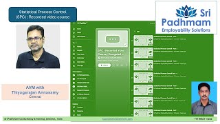 X bar R Chart from Sri Padhmam [upl. by Ahsoyek]