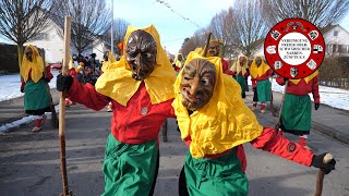 Fasnet Umzug in Altshausen Teil1 VFON Ringtreffen [upl. by Eeramit]