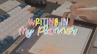 Writing in My GoodNotes Planner  Focus and Productivity [upl. by Marten]