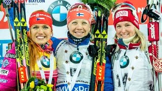 Biatlon Sprint Žen 1732016 ChantyMansijsk Gabriela Soukalova [upl. by Giuditta]