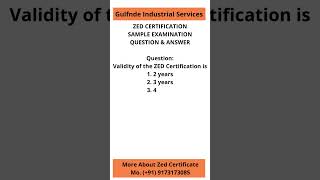 Zed Facilitator Sample Exam Question Answer [upl. by Tem]