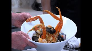 Benvenuto Restaurant Crafts a Delicious Seafood Cioppino [upl. by Serafina]