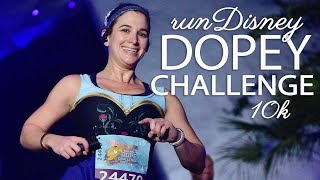 runDisney 2022 Marathon Weekend  10K  Dopey Challenge [upl. by Ecnerolf]