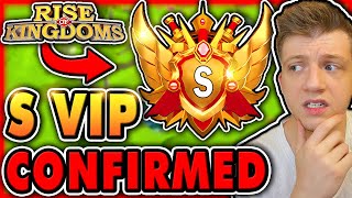 Rise of Kingdoms Announces SUPREME VIP and VIP 19 THIS MONTH [upl. by Arodal]