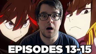 RYUKO VS SATSUKI ROUND 2  Kill la Kill  REACTION [upl. by Zerimar]