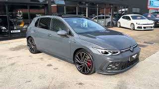 VW Golf MK8 GTD Dolphin Grey Huge spec showcase 2023 facelift [upl. by Horsey214]