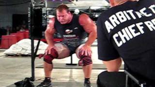 Derek Poundstone Hip and Thigh Backlift 3000lb Attempt [upl. by Ashmead]