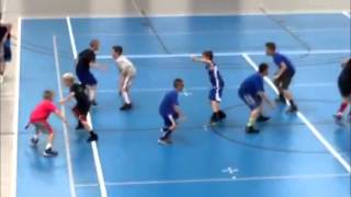 McCracken Basketball Camp Defensive Drills [upl. by Latonia424]