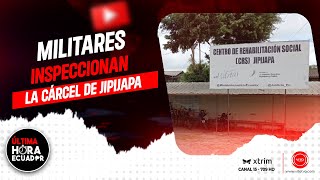 Militares ingresaron a la cárcel de Jipijapa Durante la inspección hallaron libretas de ahorro [upl. by Diet720]