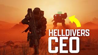 The Actual Helldivers 2 CEO Joined My Lobby [upl. by Edmond305]