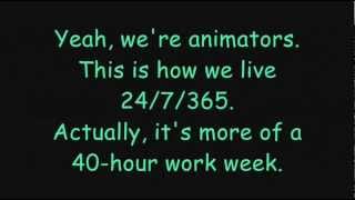 Phineas And Ferb  Animatin Rap Lyrics HD  HQ [upl. by Retsof277]