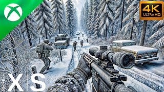 ANTARCTIC SNIPER ASSAULT  Ultra Realistic Gameplay 4K 60FPS Call of Duty Cold War XBOX X [upl. by Ecnar]