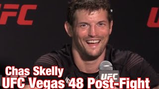 Chas Skelly Injuries Led to Retirement  UFC Vegas 48 Post [upl. by Nuris]