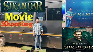 SIKANDAR MOVIE SHOOTING  SALMAN KHAN  jhp Vlog 😎 [upl. by Madoc]