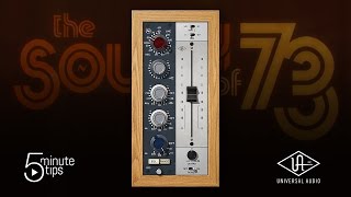 5Minute UAD Tips Neve 1073 Preamp amp EQ Collection [upl. by Lavern141]