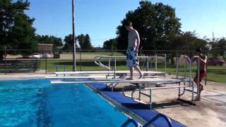 Diving board tricks at the lcmp [upl. by Staci]