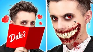 I Fell in LOVE with a VAMPIRE My CRUSH wants to Kill me Spooky Halloween Story by La La Life [upl. by Hammond95]