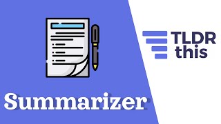 How To Use TLDRthis Webpage Summarizer [upl. by Arretnahs]