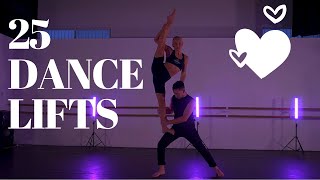 25 Dance Lifts and Partnering With Chadwick Studios [upl. by Essenaj]