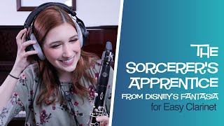 The Sorcerers Apprentice Fantasia  FREE Easy Clarinet Sheet Music [upl. by Unhsiv]