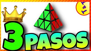 😎Cómo ARMAR el PYRAMINX Tutorial PASO A PASO✅ [upl. by Etyak667]