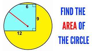 What is the area of the Circle  Stepbystep explanation  math maths [upl. by Goodspeed908]