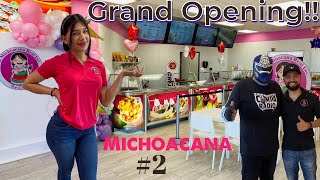 Grand Opening at the NEW MICHOACANA [upl. by Rehpotsyrhc181]