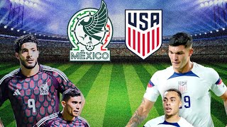 MEXICO vs ESTADOS UNIDOS  POST GAME RÉCORD EN VIVO [upl. by Daffodil44]