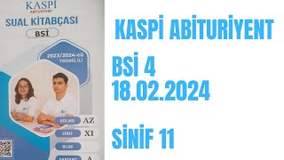 KASPİ BURAXILIŞ SINAQ İMTAHANI 4 sinif 11 18022024 izah by Cevahir AA abituriyenthazırlığı [upl. by O'Carroll]