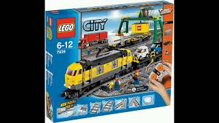 Todos Los Sets De Lego City Trenes 20062024 [upl. by Nylhtac]