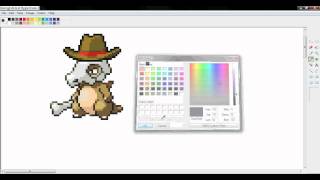 How to edit sprites in MS Paint [upl. by Reggy]