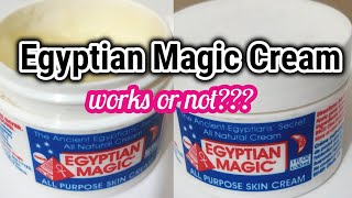 Egyptian Magic All Purpose Skin Cream Review  Egyptian Magic Cream Uses By All in one by Manal [upl. by Demetria73]