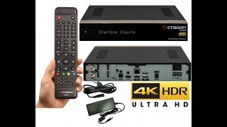 Octagon SF4008 Triple 4K 2x DVB S2X E2 Linux UHD Receiver 4K Linux Enigma2 [upl. by Karl]