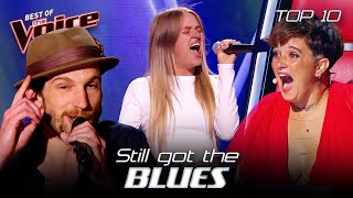 Brilliant BLUES amp BLUESROCK Blind Auditions on The Voice  Top 10 [upl. by Eerolam353]