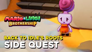 Mario amp Luigi Brothership Back To IDLEs Roots Side Quest Guide [upl. by Alahcim]