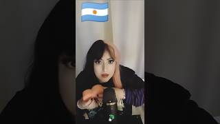 ACENTO ARGENTINO ASMR Cómo lo hice 😂 asmrespañol [upl. by Grier136]