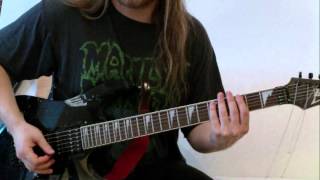 Dragula Guitar Lesson Rob Zombie [upl. by Arres531]