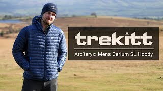 Inside Look Arcteryx Mens Cerium SL Hoody [upl. by Edlyn]