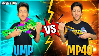 Ump Vs Mp40 Biggest Clash Squad Battle 😂 As Gaming Vs As Rana Funny Match  Garena Free Fire [upl. by Kessler34]