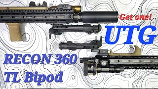 UTG Recon 360 TL Bipod [upl. by Biagi]