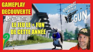 SQUIRREL WITH A GUN PS5  GAMEPLAY DECOUVERTE [upl. by Ollayos]