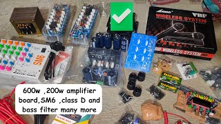 Electronic Components Price  Kolkata Chandni market  amplifier parts unboxing ⚡⚡ [upl. by Peter]