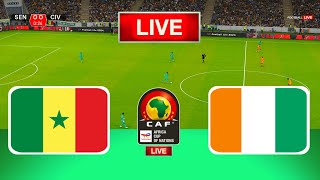 LIVE🔴 Senegal Vs Ivory Coast  Africa Cup of Nations  Round of 16  Live Football Match Today [upl. by Ogg233]