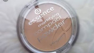 Essence Mattefying Compact Powder Review [upl. by Noyk260]