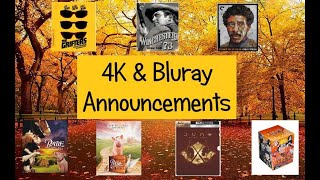 4k amp Bluray Announcements [upl. by Yalahs]