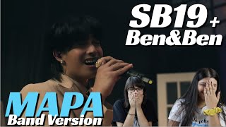 SB19 and BenampBen MAPA Band Version Video REACTION [upl. by Abner]