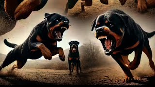 Angry Dog Barking Compilation rottweiler Barking sound [upl. by Shuping]