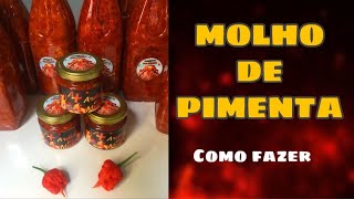 Pastas Molhos e Conservas de pimentas nucleares Como fazer [upl. by Pember]