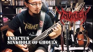 Invictus  Sinkhole of Ghouls 屍食鬼の陥没孔 Guitar cover [upl. by Reba]