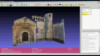 Tutorial nº 6  Photomodeler y Meshlab Parte 4 de 5 Video en HD [upl. by Akeimat]